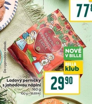 Plněná perníková srdce
