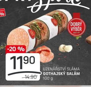 Uzenářství Sláma gothajský salám