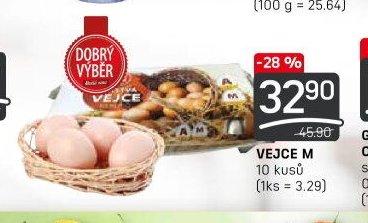Vejce M