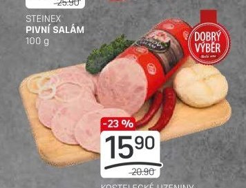 KOSTELECKÉ UZENINY ŠUNKOVÝ SALÁM