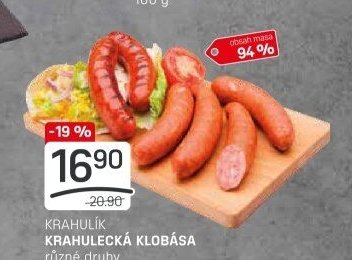 KRAHULÍK KRAHULECKÁ KLOBÁSA