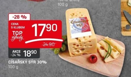 CÍSAŘSKÝ SÝR 30%