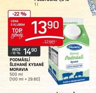PODMÁSLÍ ŠLEHANÉ KYSANÉ MORAVIA