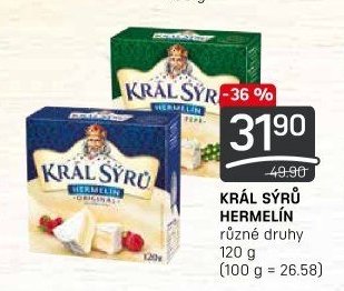 KRÁL SÝRŮ HERMELÍN
