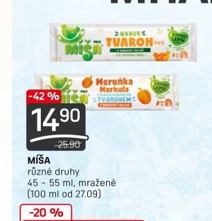 MÍŠA 45 - 55 ml, mražené
