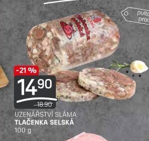 Uzenářství Sláma tlačenka selská
