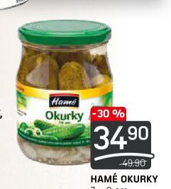 Hamé okurky