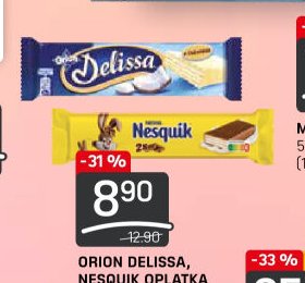 Orion Delissa, Nesquik oplatka