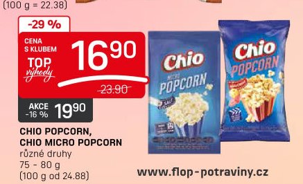 Chio Popcorn, Chio Micro Popcorn