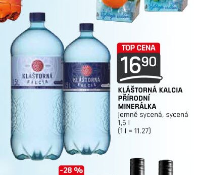 Kláštorná Kalcia minerálka