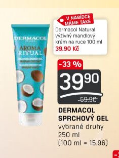 DERMACOL SPRCHOVÝ GEL