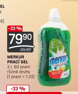 MERKUR PRACÍ GEL