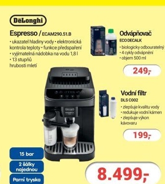 Automatický kávovar DeLonghi Magnifica Evo ECAM 290.51.B