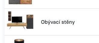 Obývací stěny