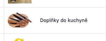 Doplňky do kuchyně