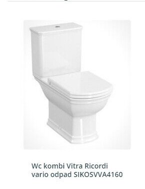 Wc kombi Vitra Ricordi vario odpad SIKOSVVA4160
