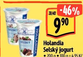 Bílý jogurt selský Hollandia