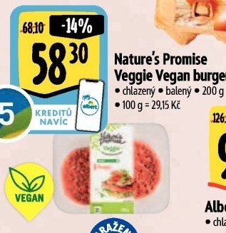 Burger Veggie Nature'