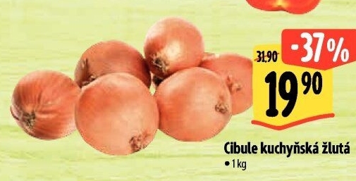 Cibule kuchyňská žlutá