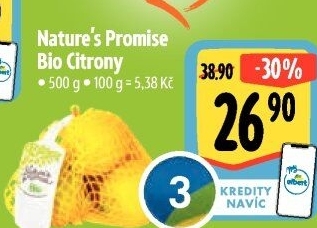 Citrony bio Nature'