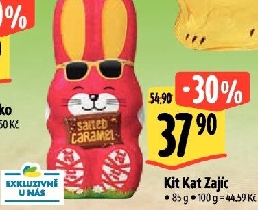 Čokoládový zajíc Kit Kat