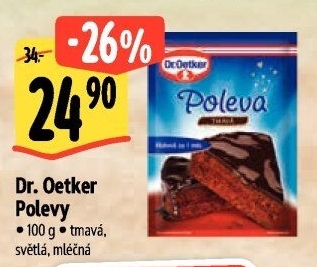 Cukrářská poleva Dr. Oetker