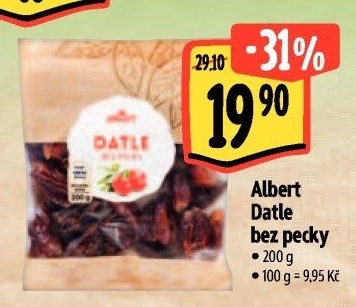 Datle bez pecky Albert