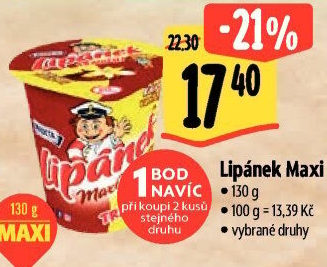 Dezert Lipánek Madeta