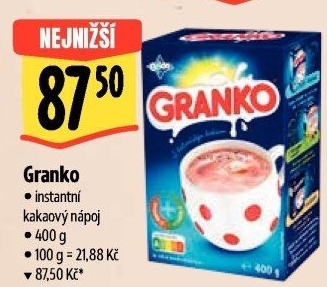 Instantní kakao Granko Orion