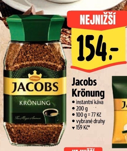 Instantní káva Jacobs Krönung