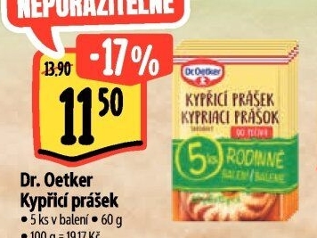 Kypřicí prášek Dr. Oetker