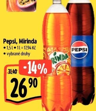 Limonáda Pepsi
