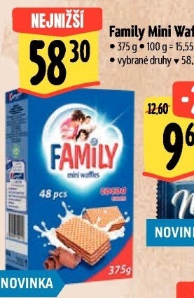 Mini oplatky Family Karmela