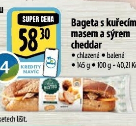 Obložená bageta Albert Fresh Bistro