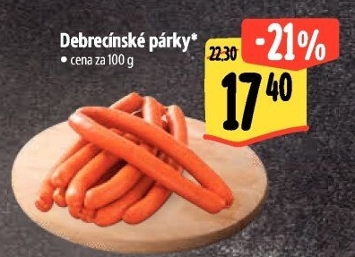 Párky debrecínské