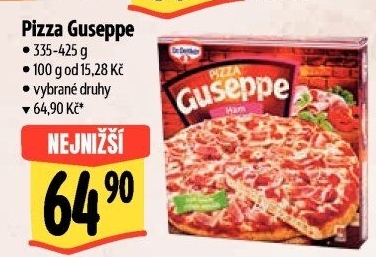 Pizza mražená Guseppe Dr. Oetker
