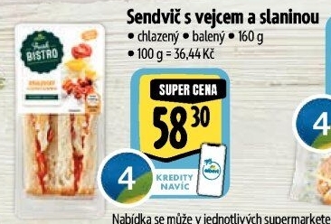 Sendvič Albert Fresh Bistro