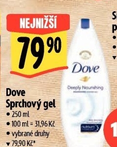 Sprchový gel Dove