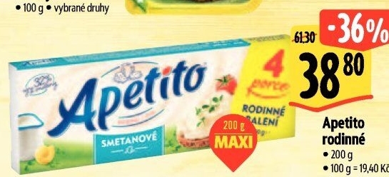 Sýr tavený Apetito