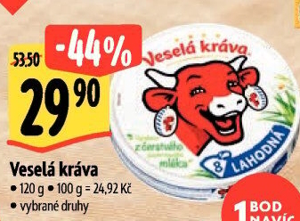 Sýr tavený Veselá kráva