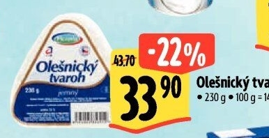 Tvaroh Olešnický Moravia