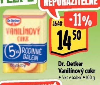 Vanilínový cukr Dr. Oetker