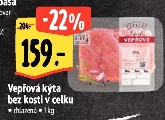 Vepřová kýta bez kosti Albert