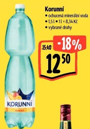 Voda ochucená Korunní