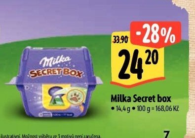 Milka Secret box
