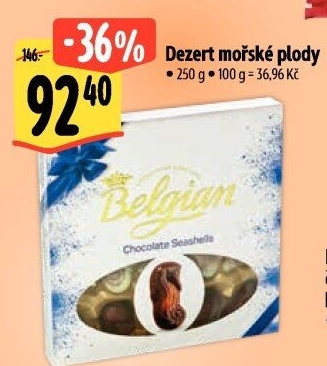 Bonboniéra Mořské plody Belgian
