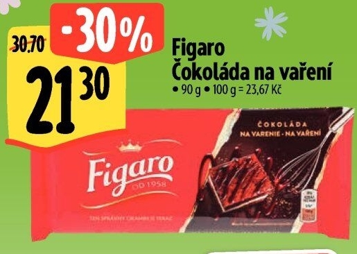 Čokoláda na vaření Figaro