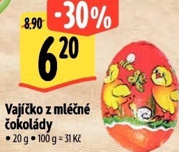 Čokoládové vajíčko