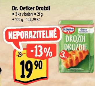 Droždí Dr. Oetker