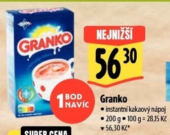 Instantní kakao Granko Orion